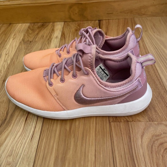 Nike Peach Purple Pastel Ombre Running Shoe Sneaker Women 9.5 - Picture 1 of 5